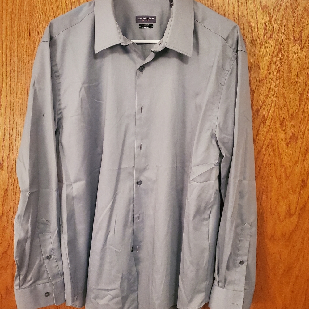Van Heusen mens long sleeve dress shirt
